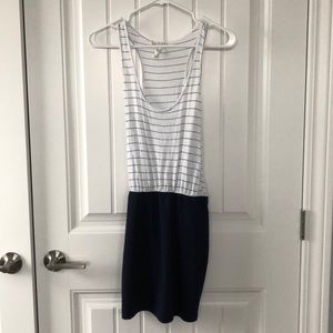 One Clothing Blue & white dress size S